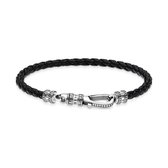 Thomas Sabo Armband 925 sterling zilver Zilver 15 Zwart 32011378