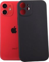 iPhone 12 Mini hoesje - Hoesje iphone 12 mini zwart - Apple iPhone 12 mini hoesje - iPhone 12 mini Siliconen Case