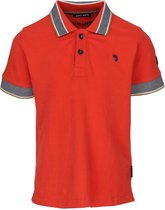 J&JOY - Poloshirt Jongen 05 Outback Red Sand