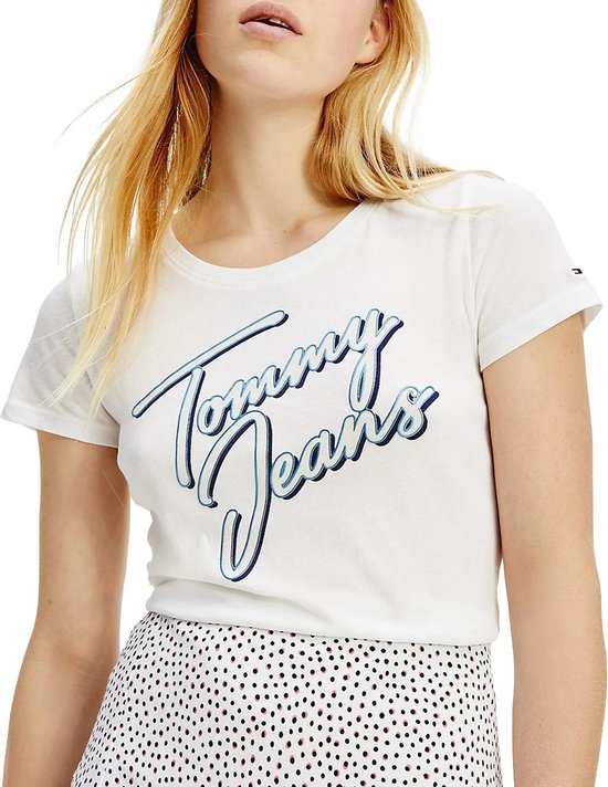 Tommy Hilfiger Essential T-shirt - Vrouwen - Wit