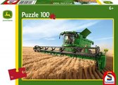 legpuzzel John Deere Maaidorser S690 karton 100 stukjes