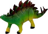 speeldier stegosaurus junior 20 x 15 cm groen/geel