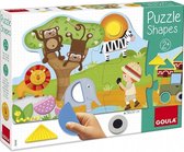 vormenpuzzel Safari junior hout 13 stukjes