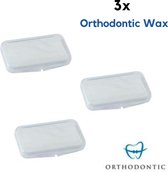 3x Orthodontic Wax | Beugel wax| Zonder Smaak