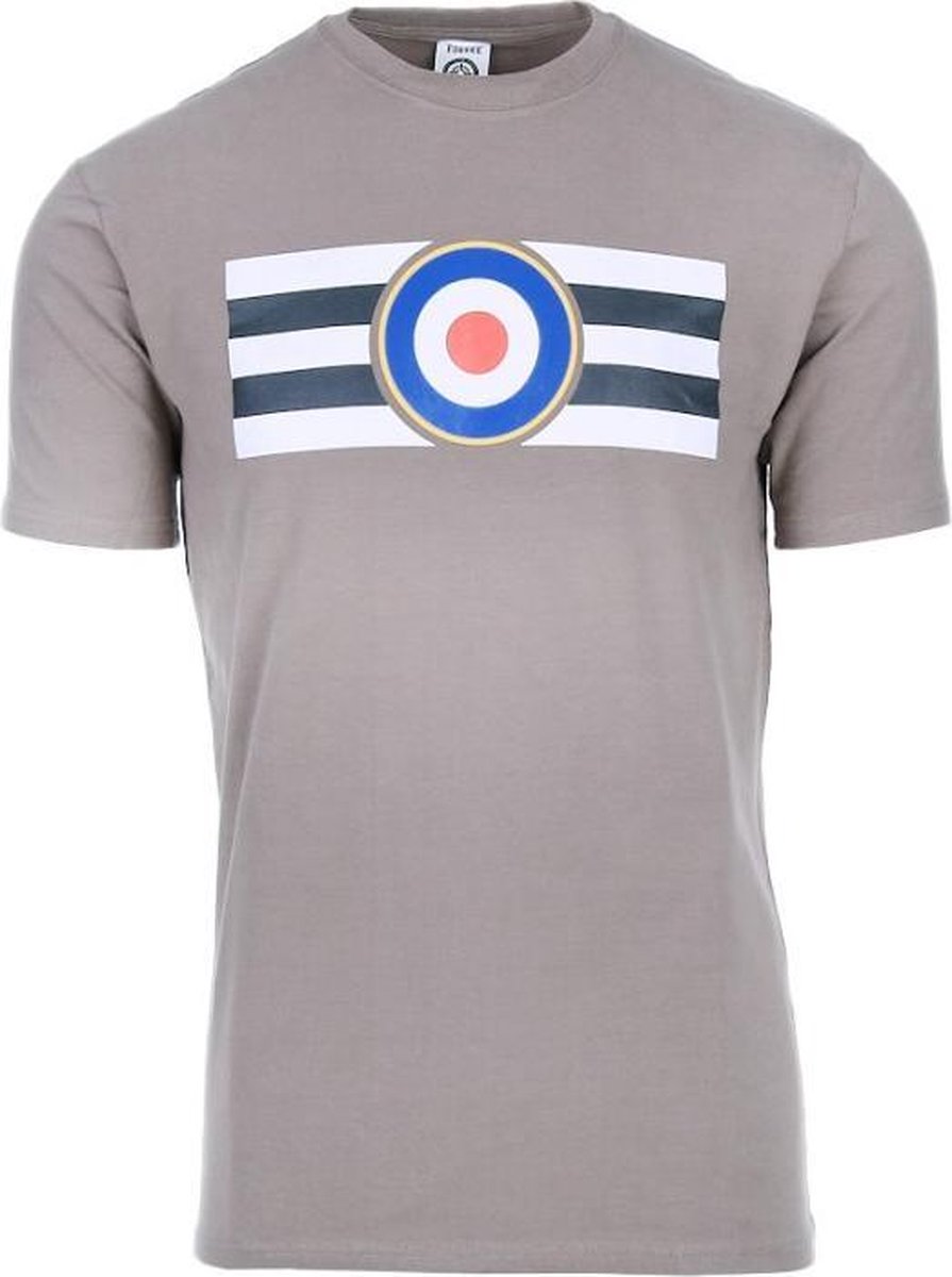 Fostex WWII Series T-shirt Royal Air Force Grijs