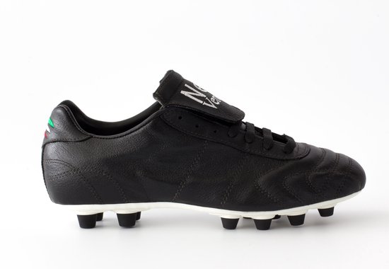 NeS Verona Fg - Chaussures de Chaussures de football - Zwart - Cuir- Crampons fixes