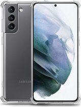 Hoesje geschikt voor Samsung Galaxy S21 Plus - Back Cover Transparant Shockproof