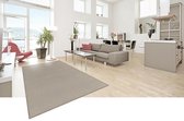 Laagpolig vloerkleed SLOP EC2048 BEIGE - poolhoogte 6mm - 120cm x 170cm