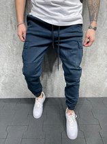 Cargobroek Streetwear Zakken Jongens Mannen Jogger Broek Hip Hop Joggingbroek Joggers Broek Tactische Heren Broek Cargo Harembroek Mannen Kleding W31