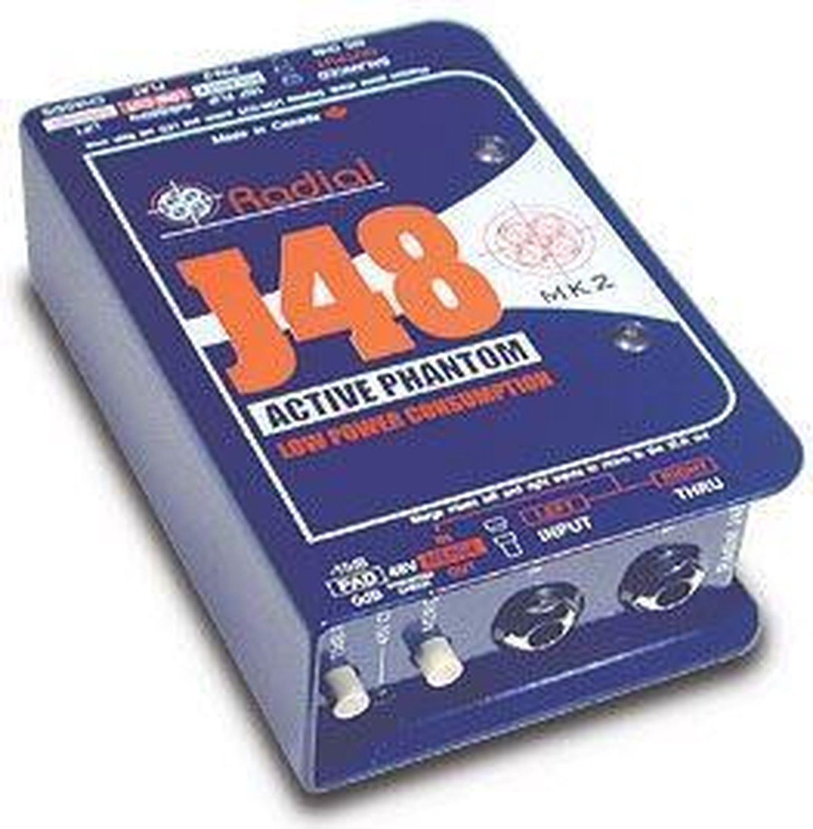 Radial J48-MK2 - Actieve DI box
