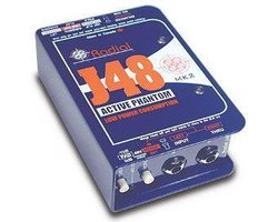 Radial J-48 actieve DI-Box met 48v-voeding - DI-Box