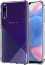 Samsung Galaxy A30s - Backcover Transparant - Shockproof Hoesje