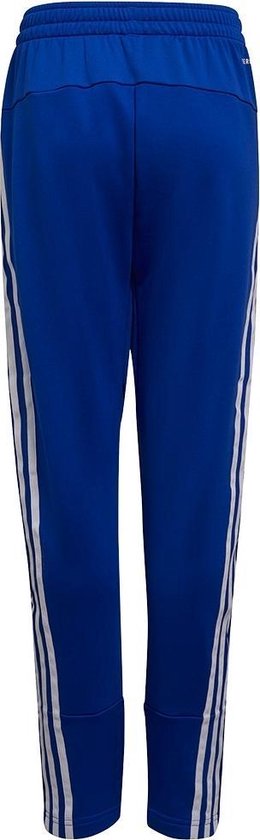adidas - Boys AEROREADY 3-Stripes Pants - Trainingsbroek Kids - 128 - Blauw  | bol.com
