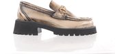 MAURY Stijlvolle Damesloafer - beige- maat 39