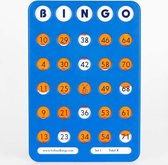 Bingo schuifplank 1 t/m 75