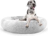 Behave Donut Hondenmand - Hondenkussen - Hondenbed - Kattenmand - Fluffy - Donut - 100cm - Grijs