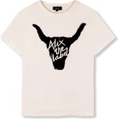 Alix The Label Knitted Alix Bull dames shirt wit