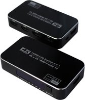 Astilla Products - HDMI Switch 5 in 1 - Inclusief draadloze afstandsbediening - 5 Poort Splitter 4K 60Hz - HDMI Switcher 18.5 Gbps - Ondersteund HDR10, HDCP 2.2, 3D