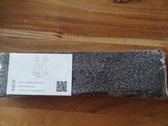 Bandeau haarband met ijzerdraad voor volwassenen: grijs glitter (810)
