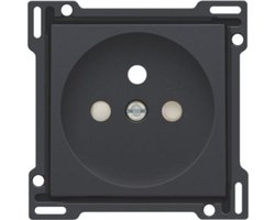 Niko toets stopcontact intense antraciet (122-66601)