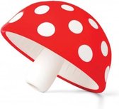 Ototo Trechter Magic Mushroom 7 X 5,5 Cm Siliconen Rood/wit