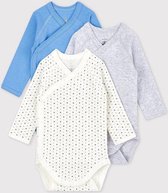 Petit Bateau Baby Jongens Rompertje - Maat 74