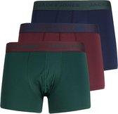 Jack & Jones heren boxershort 3-Pack - Microfiber - Port Royal  - XXL