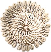 BAMBU LIVING Schelpen onderzetter bali - Bohemian - set van 4