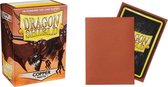 Dragon Shield Matte Sleeves - Copper 100 stuks