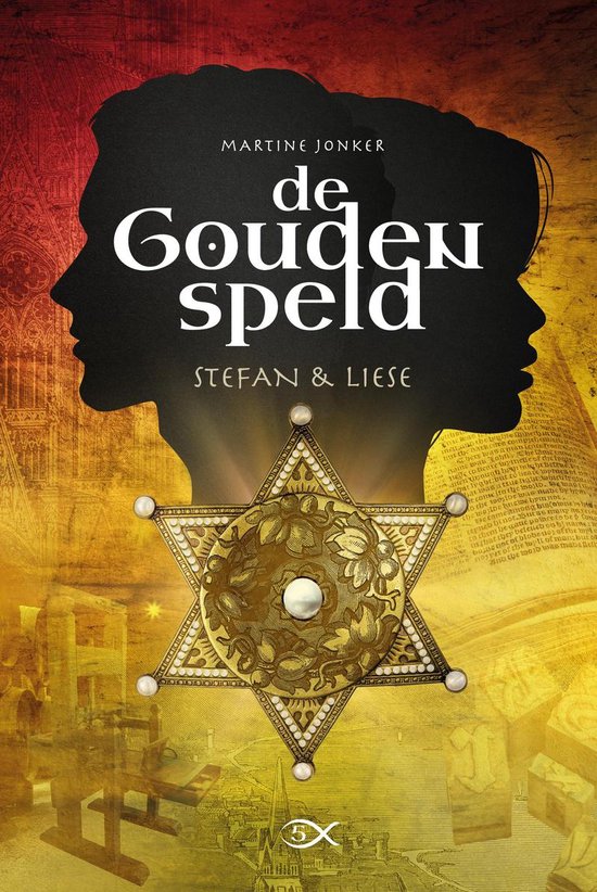 Omslag van De Gouden Speld 5 – Stefan en Liese van Martine Jonker
