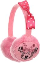Roze oorwarmers van Minnie Mouse