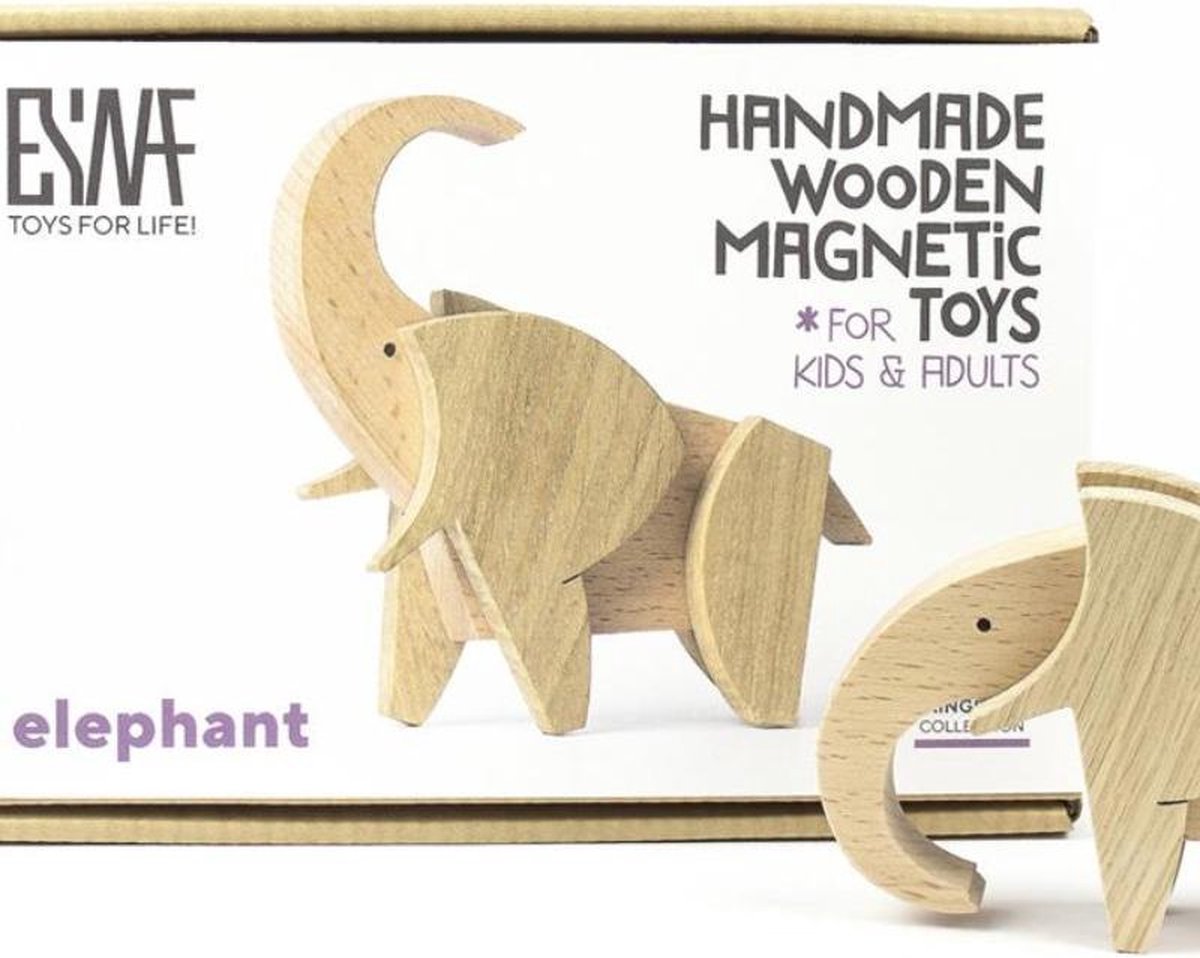 Afbeelding van product Esnaf Olifant Houten speelgoed dier