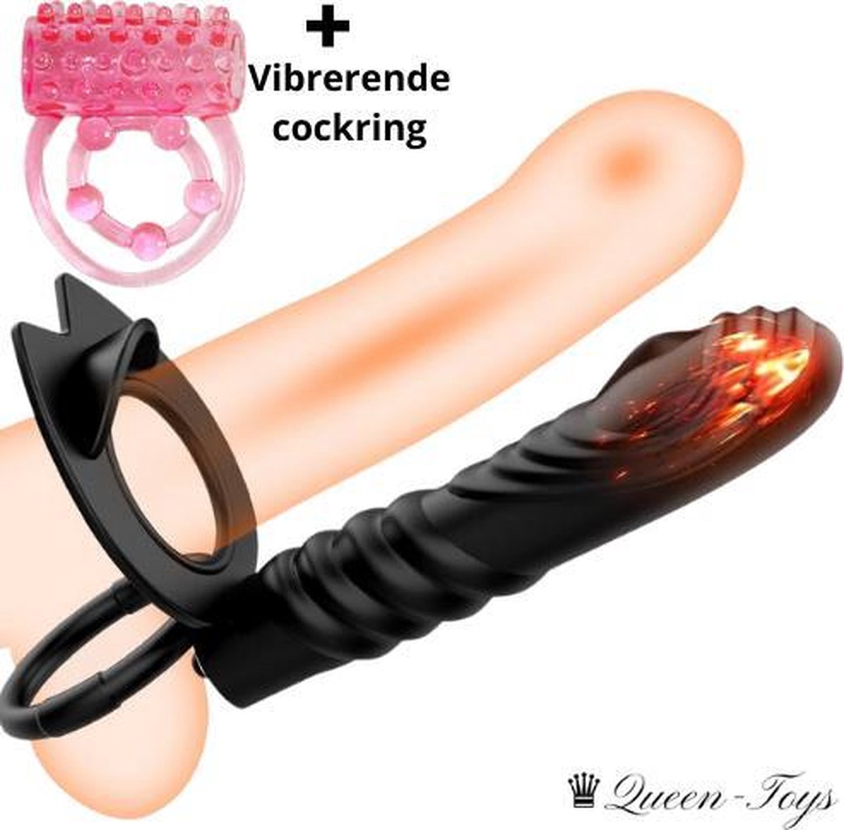 Nappex Jari Cockring - Sex Toys Hommes - Cock Ring - Couples - BDSM - Penis  Sleeve 