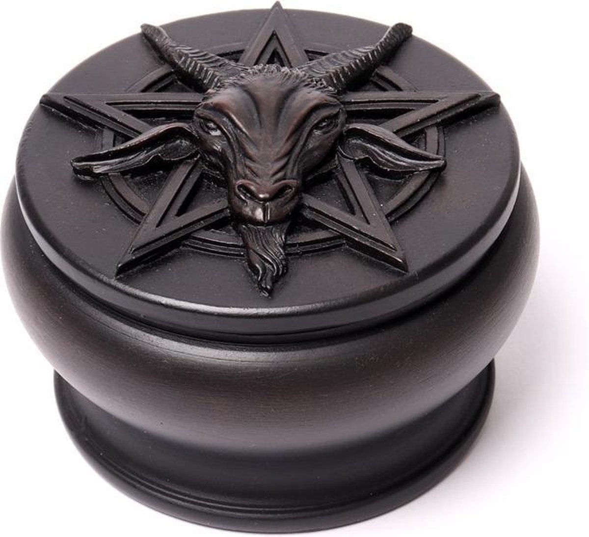 Alchemy - Bahomet Decoratieve opbergdoos - Zwart