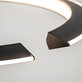 Straluma Hanglamp zwevende Led-ring zwart