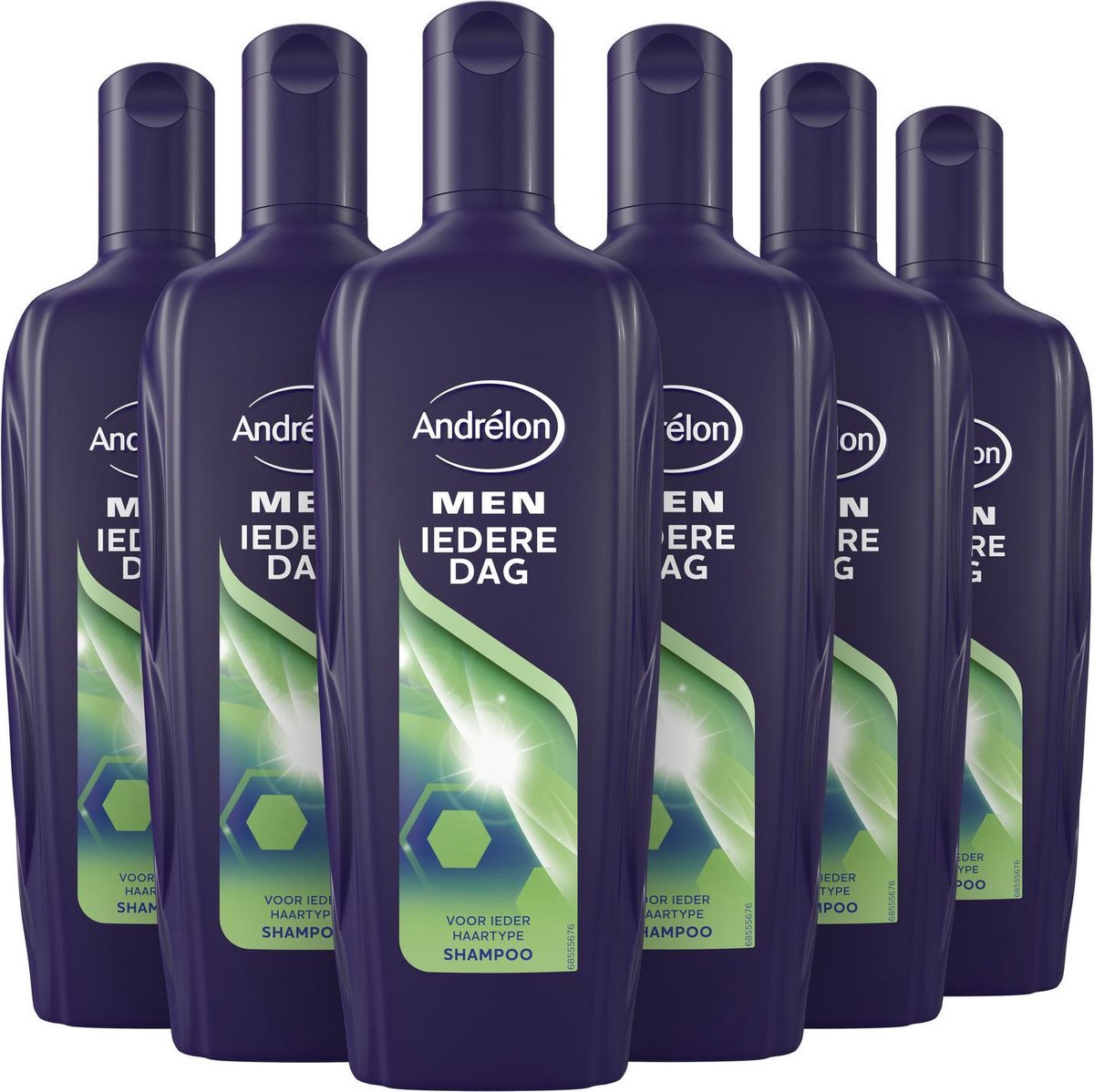 Andrélon Classic For Men Iedere Dag Shampoo - 6 x 300 ml - Voordeelverpakking