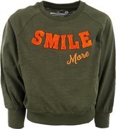 Stones and bones Stones & Bones Meisjes Longsleeve Tshirt Donna Smile More Khaki - 116