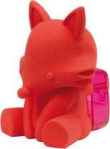 Westcott Puntenslijper- En Gum Vos Junior Rubber Rood