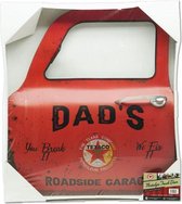 Autodeur Texaco Dad's Roadside Garage - 40 x 46 cm
