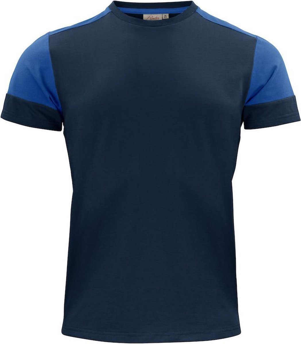 Printer Prime T-Shirt Heren Marine/Kobalt - Maat S