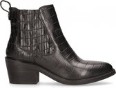 Maruti  - Haley Boots Zwart - Womens - Croco Black - 40