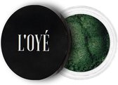 L'OYÉ MINERAL EYESHADOW CROCODILE - DONKERGROEN - MINERALE OOGSCHADUW