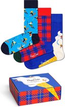 Happy Socks Downhill Skiing Socks Gift Set (3-pack) - unisex sokken - skipret - Unisex - Maat: 41-46