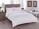 Double Duvet Cover Set Pure ( Bed sheet + Pillowcase ) White