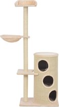Krabpaal met sisal krabpalen 148 cm beige