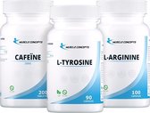 Pre-Workout Pakket - Cafeïne + L-Tyrosine + L-Arginine - Energie Boost! | Muscle Concepts