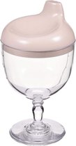 150ML - Baby Beker - Party Cup - Baby Plastic Beker met deksel - Feestbeker - Roze