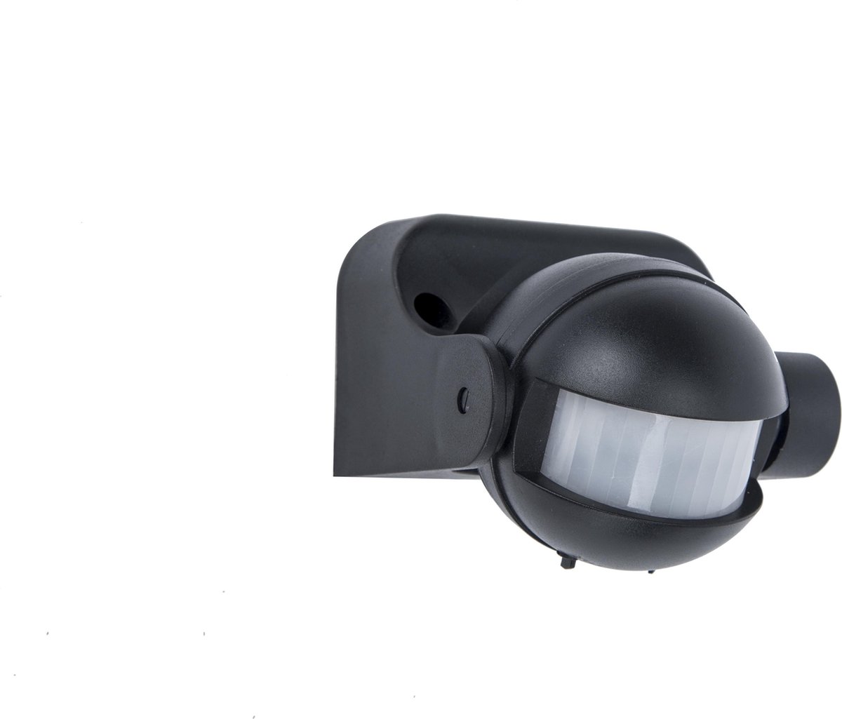 LUTEC Sphere - infraroodsensor voor buiten - Zwart