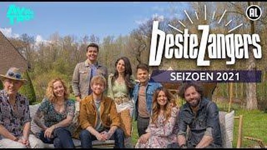 Cast van Beste Zangers seizoen 2021 in de buitenlucht.