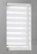 Duo rolgordijn Zwart/grijs 80x200